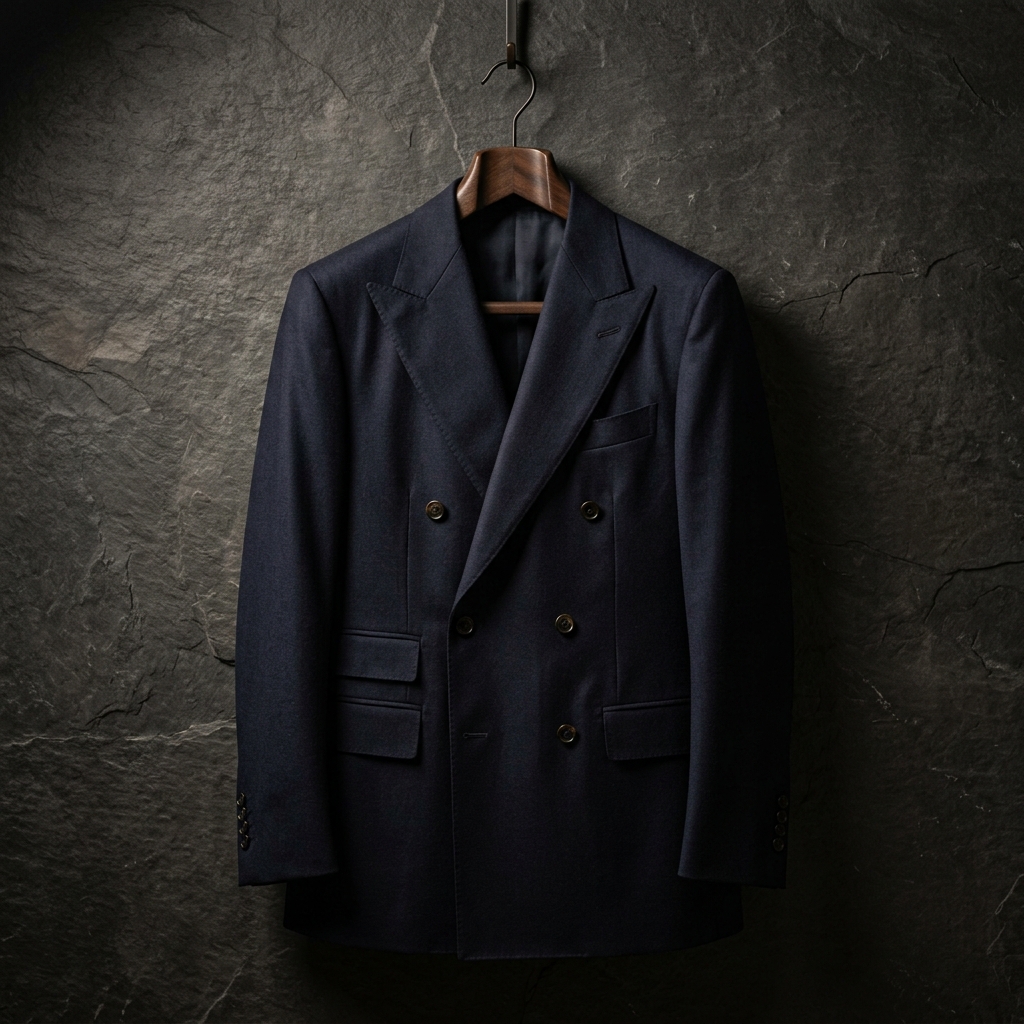 Midnight 6x2 Double-Breasted Suit